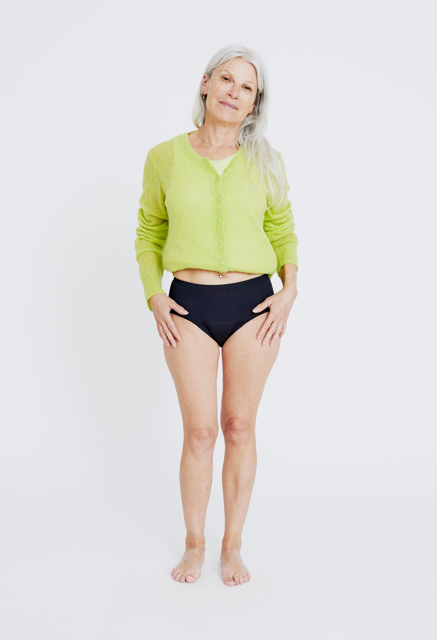 Judy Mid Brief Black