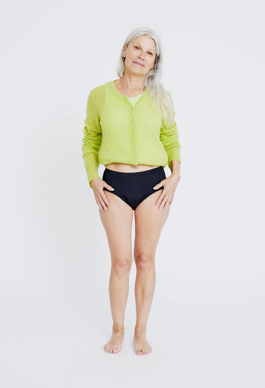 Judy Mid Brief Black