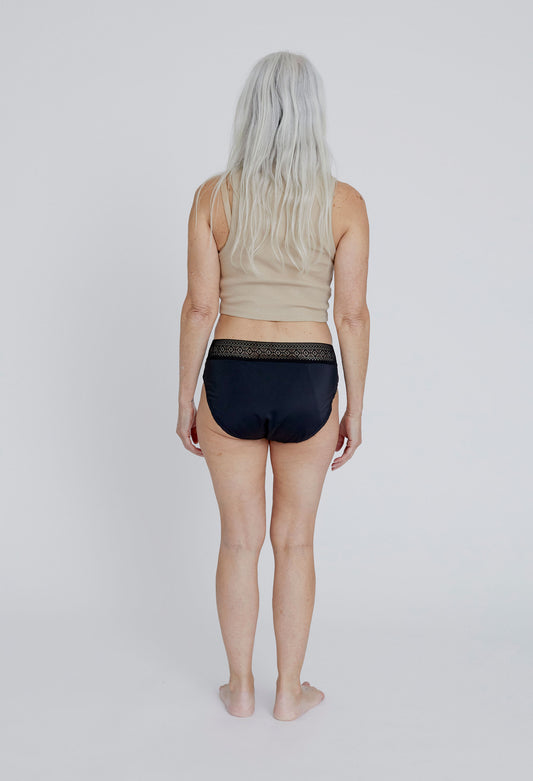 Colette Mid Brief Black