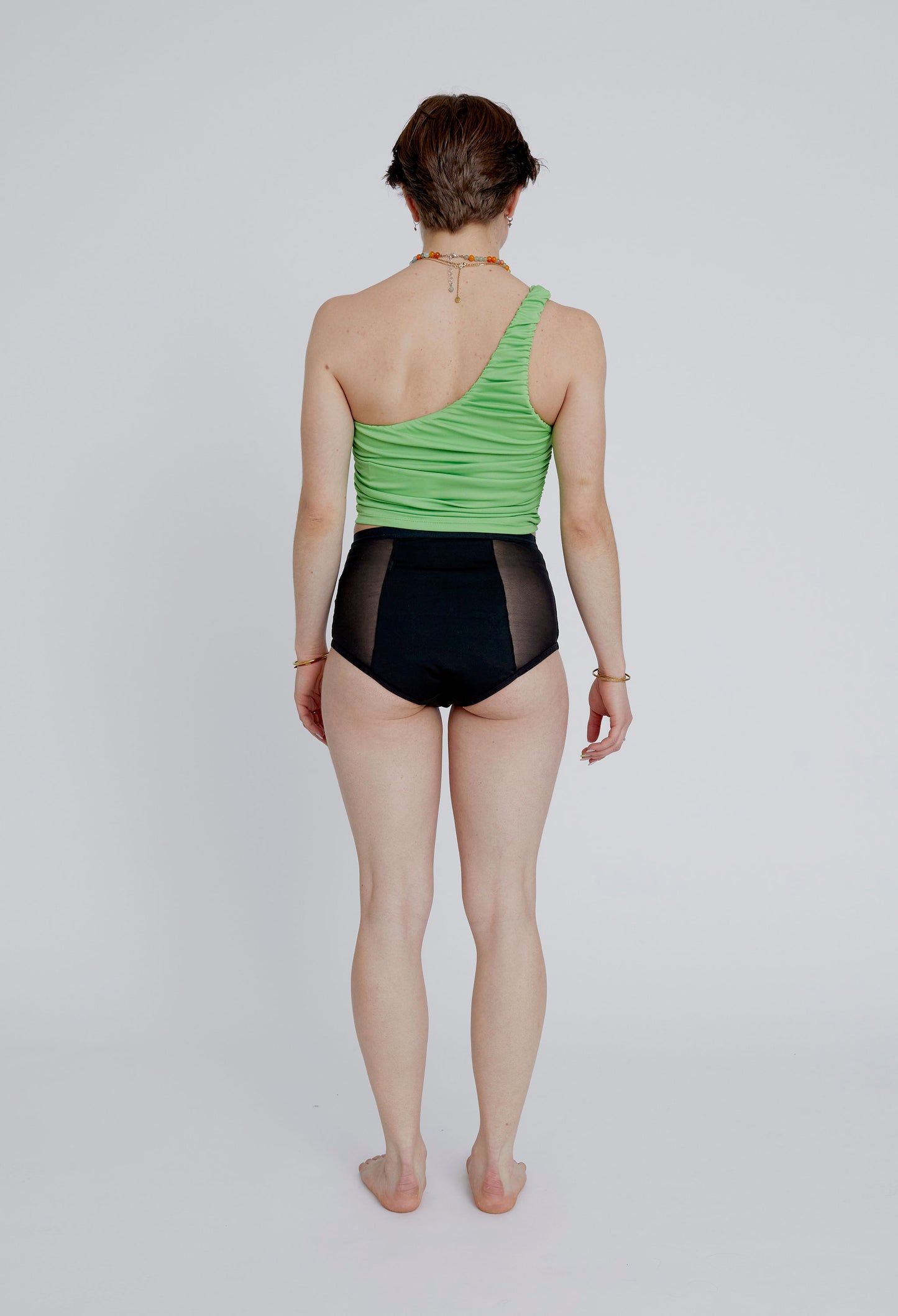 Emmeline High Waist Brief Black