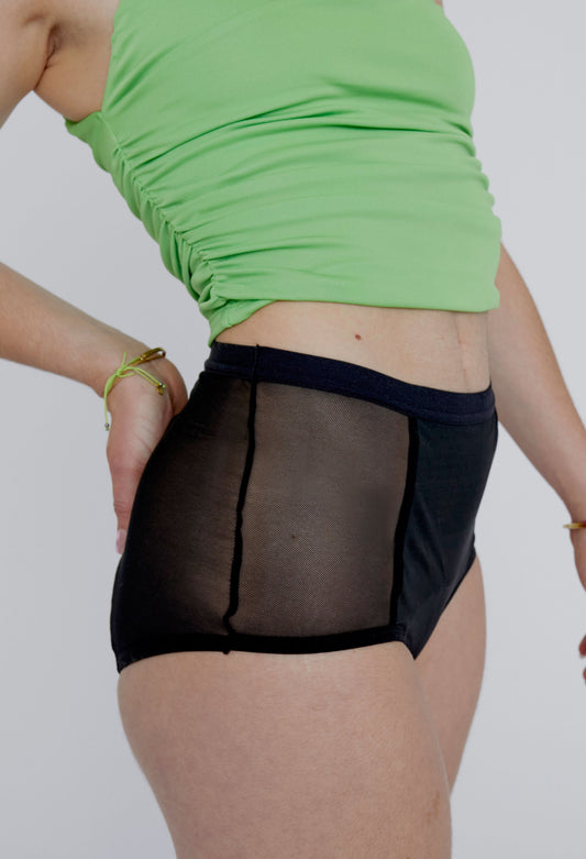 Emmeline High Waist Brief 5 Black Pack