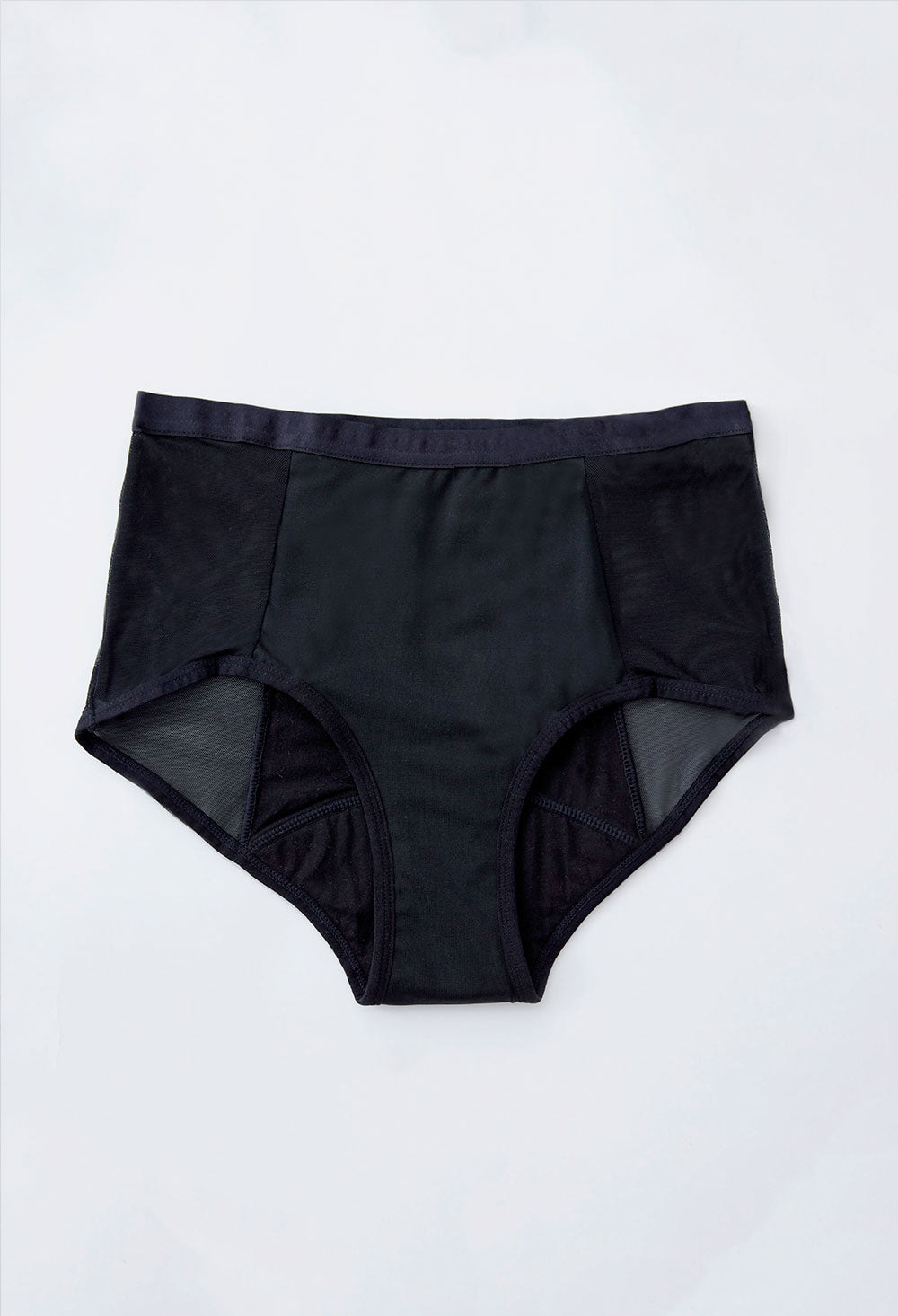 Emmeline High Waist Brief Black
