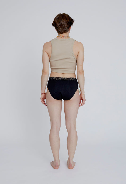 Maya Mid Brief Black