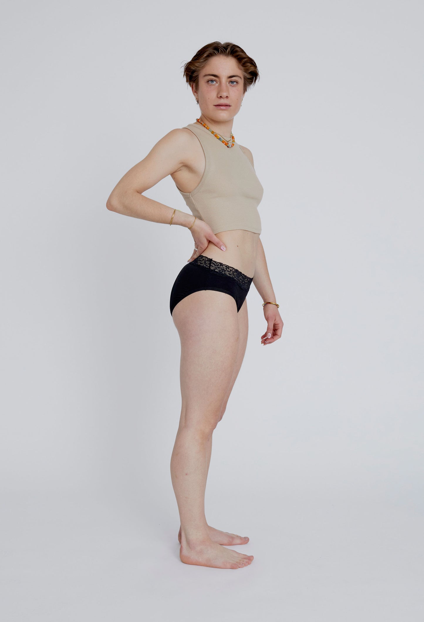 Maya Mid Brief Black