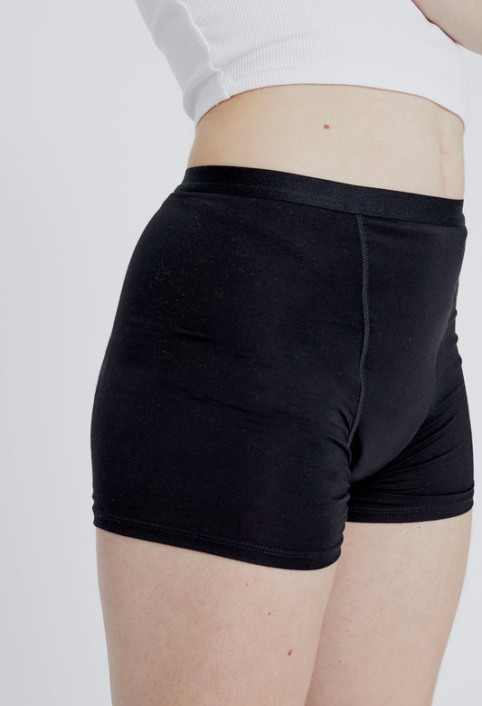 Ruth Boy Short Black 5 Pack