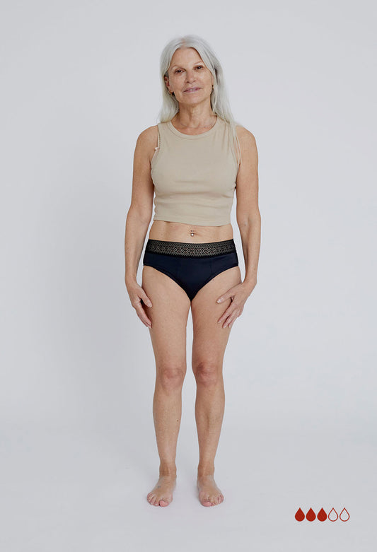 Colette Mid Brief Black