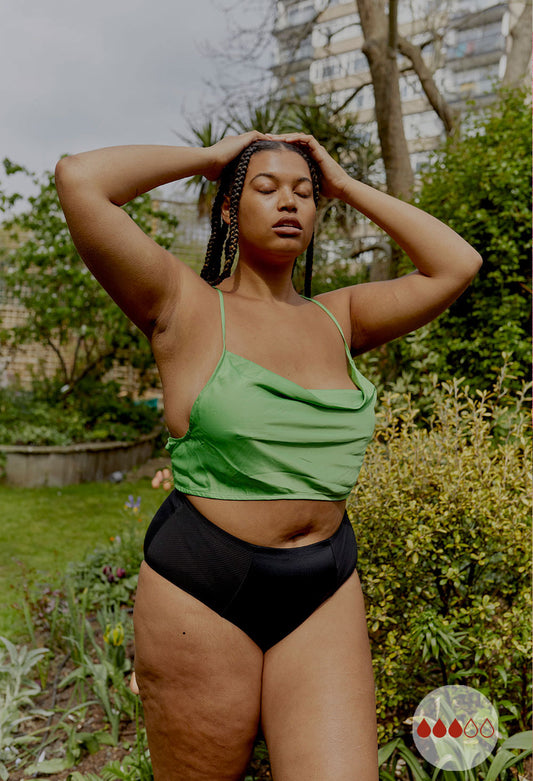 Vreeland High Waist Brief Black